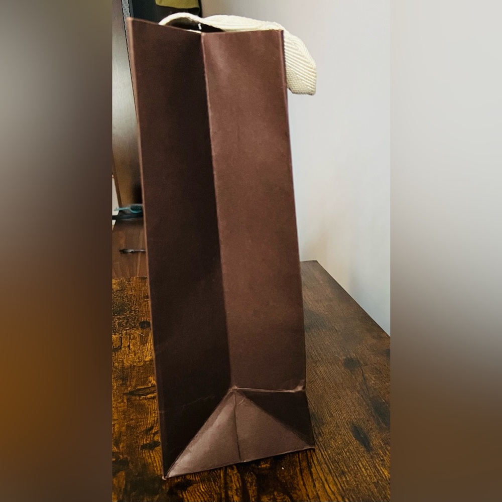 Peter Millar Chocolate Brown paper Bag - Picture 3 of 4